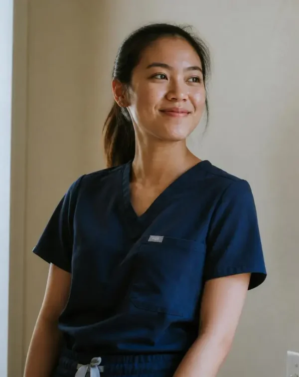 Cascade V-Neck Top